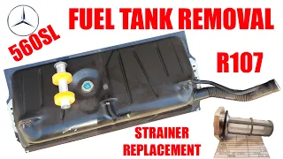 560SL - Fuel Tank Removal and Strainer Replacement