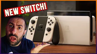 New Nintendo Switch is Here!  Nintendo Switch (OLED Model) - Official Announcement Trailer Reaction