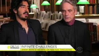 Dev Patel and Jeremy Irons on "The Man Who Knew Infinity"