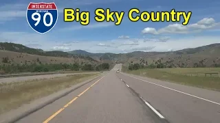 Interstate 90 in Montana: Big Sky Country