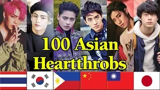 100 ASIAN HEARTTHROBS of 2018 - V of BTS is the Winner!