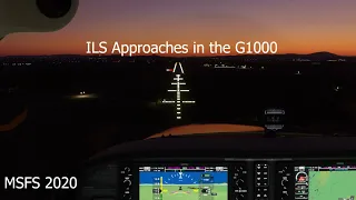 MSFS 2020: G1000 ILS Approach Tutorial
