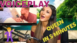 First Time Hearing VoicePlay Queen in 5 minutes Reaction --WHOA!