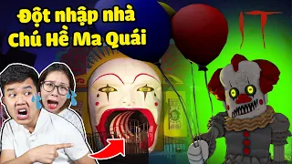 Roblox, bqThanh và Ốc Thử Thách Khám Phá Căn Nhà Của Chú Hề Ma Quái Pennywise Siêu Đáng Sợ Lúc 3:AM