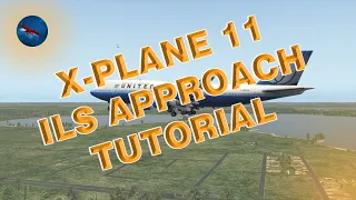 X Plane Tutorial   Boeing 747 -  400  How to fly an ILS landing quick and easy