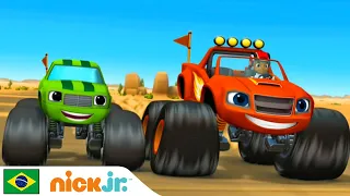 Blaze and the Monster Machines | Salvando o dia | Nick Jr. em Português