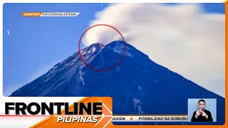 Rockfall sa Bulkang Mayon, halos dumoble ngayong June 6 | Frontline Pilipinas