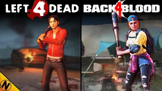 Back 4 Blood [ALPHA] vs Left 4 Dead | Direct Comparison