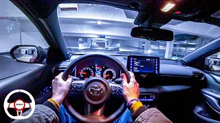 2021 Toyota Yaris GR 261HP NIGHT POV DRIVE Onboard (60FPS)