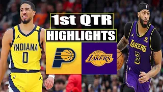 Indiana Pacers vs Los Angeles Lakers 1st QTR HIGHLIGHTS | March 29 | 2024 NBA Season