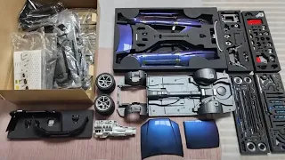 BUILDING RC CAPO 1:8 NISSAN SKYLINE GT-R R34 / PART 1 #nissanskyline #trending