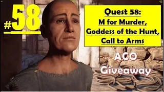 Assassins Creed Odyssey - M for Murder, Goddess of the Hunt, Call to Arms