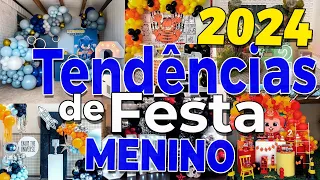 15 Temas para festa de menino que serão sucesso em 2024