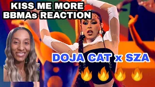 DOJA CAT | SZA | KISS ME MORE | BILLBOARD MUSIC AWARDS | [REACTION]