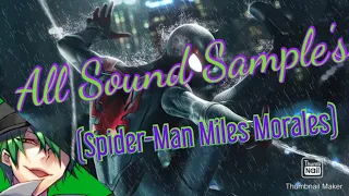 (Spider-Man Miles Morales) All Sound Sample's