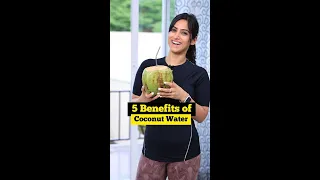 5 Benefits of Coconut Water #shorts