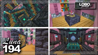 MINECRAFT Survival #194 | ENCHANTRY MAGE TOWER COMPLETED ! | Interior Decorating | LUNA SSP Phase 2