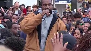 Kanye West Brings His Sunday Service To Howard University