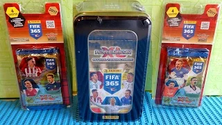 2017 Panini FIFA 365 Collectors Tin Box & Multipack 18 Bosters + Limited Edition & Special Cards