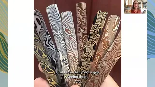 SNAG Fall Virtual Symposium 2021: Introduction | Mokume Gane Demonstration with Anne Wolf