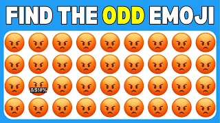 Find The Odd Emoji Out | Medium Level