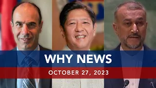 UNTV: WHY NEWS |   October 27, 2023