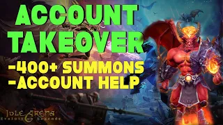 Idle Arena: Evolution Legends Account Takeover & Help