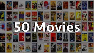 50 Movie Recommendations in One Minute