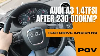Audi A3 8p Sportback 2011 (1.4 TFSI 125HP) | 4K POV Test Drive  | Dyno Test | Acceleration