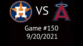 Astros VS Angels Condensed Game Highlights 9/20/21