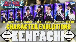 Character Evolution: Kenpachi Zaraki [Bleach Brave Souls]