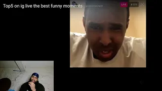 Top5 on ig live the best funny moments~Reaction