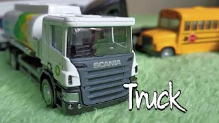 Scania P Series (Gas Truck) Uni Fortune (RMZ City) 1/64 Model car