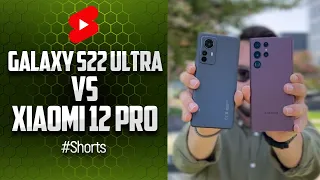 Galaxy S22 Ultra vs Xiaomi 12 Pro video testi!