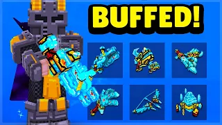 OMG! INSANE BUFF TO CRYSTAL DIVISION WEAPONS ALREADY! Pixel Gun 3D🤯