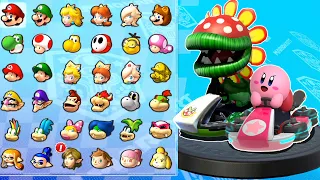 Mario Kart 8 Deluxe - Kirby and Petey Piranha in Shell Cup | The Best Racing Game on Nitendo Switch