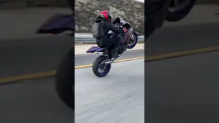 Yamaha R1 Wheelie || Heavy Motors ||