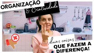 Redecorando a Cozinha sem gastar! Apenas com Organização e Criatividade