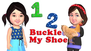 One, Two, Buckle My Shoe Song for Children - Nursery Rhymes Songs for Kids | Mum Mum TV