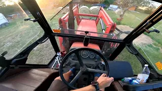 ZetorVlog/28-23/Zetor 7745/Večerní stohování balíků/GoPro H9