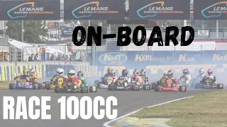 F20.000 Le Mans 2019 ON BOARD Race F100  KFA Kart 100cc Karting vintage Jollykart Sirio