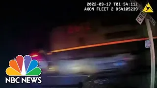 Watch: Train Hits Colorado Police Car With Suspect Inside