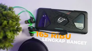 MURAH | Cuma 165 Ribu dapet Earphone Gaming dengan Aksesoris LENGKAP !