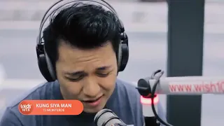 TJ Monterde sings  Kung Siya Man  LIVE on Wish 107 5 Bus