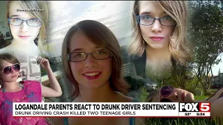 Logandale parents react after suspected DUI driver sentenced in death of teen daughter in Alaska