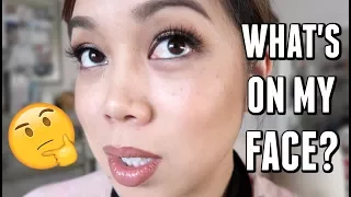 WHAT'S ON MY FACE? -  ItsJudysLife Vlogs