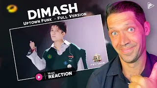 Dimash - Uptown Funk - Full Version (Reaction)