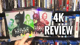 Batman Forever / Batman & Robin 4K UltraHD Blu-ray Review