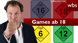 Spiele ab 18 - Darf ich die spielen, wenn meine Eltern ja sagen? | Rechtsanwalt Christian Solmecke