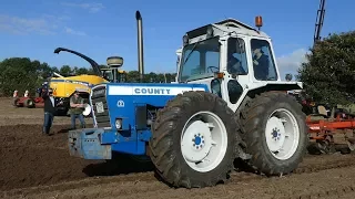 Ford County 1184 TW Ploughing w/ 6-Furrow Kverneland Plough at Ford Anniversary | DK Agriculture